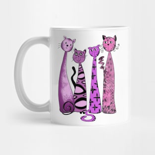 Pink cats Mug